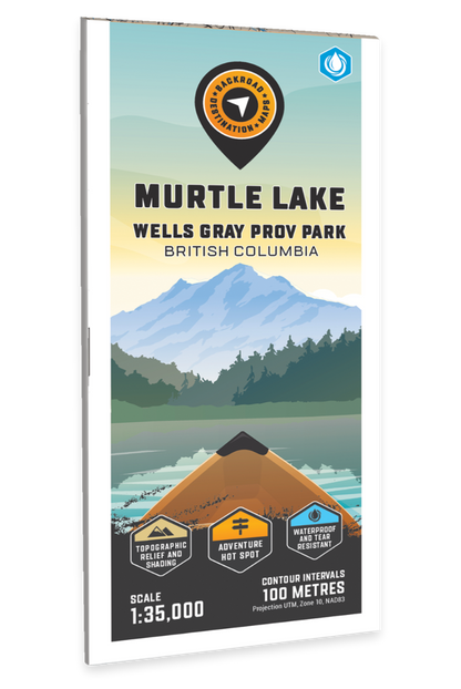 Murtle Lake (Wells Gray Provincial Park, BC) - Destination Map