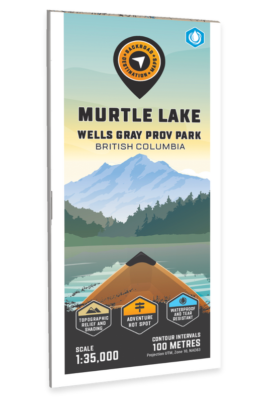 Murtle Lake (Wells Gray Provincial Park, BC) - Destination Map