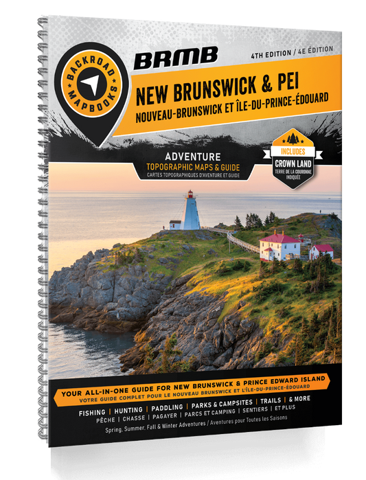 New Brunswick & PEI Backroad Mapbook