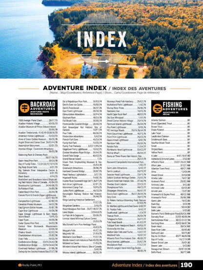 New Brunswick & PEI Backroad Mapbook