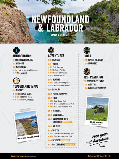 Newfoundland & Labrador Backroad Mapbook