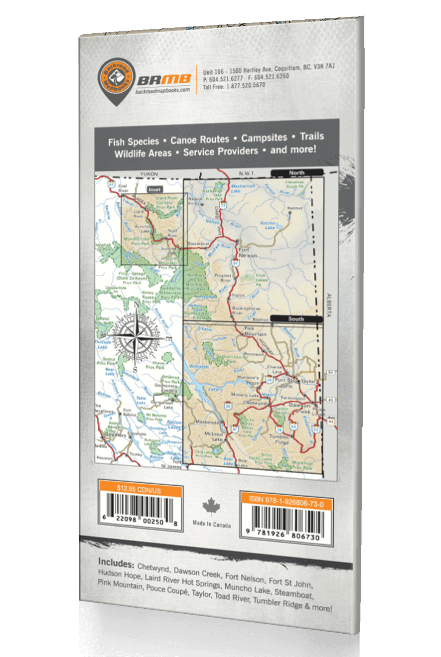 Northeastern BC - Recreation Map