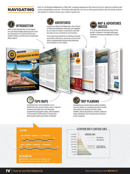 Northeastern Ontario Backroad Mapbook