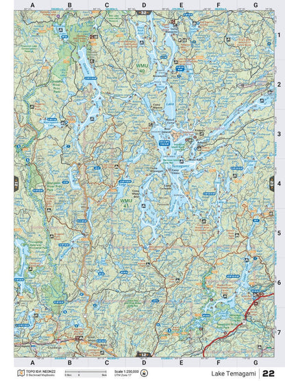 Northeastern Ontario Backroad Mapbook