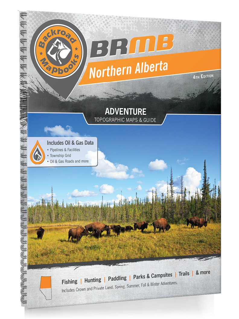 Northern Alberta Backroad Mapbook – Explore's Gear Shop