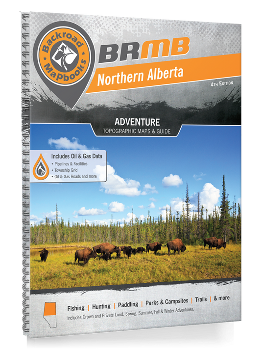 Northern Alberta Backroad Mapbook