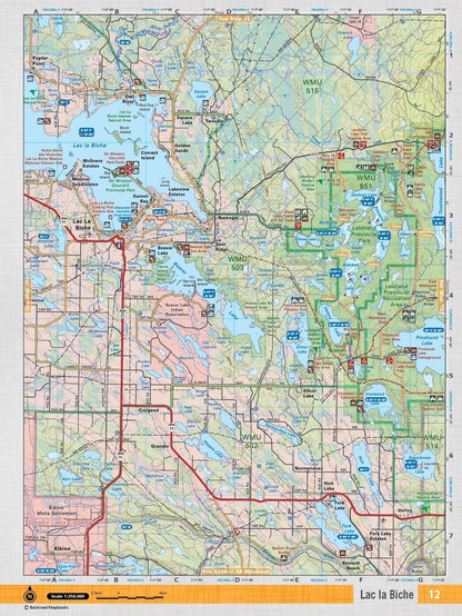 Northern Alberta Backroad Mapbook