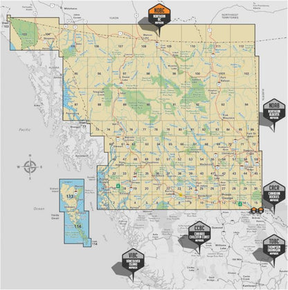 Northern BC Backroad Mapbook