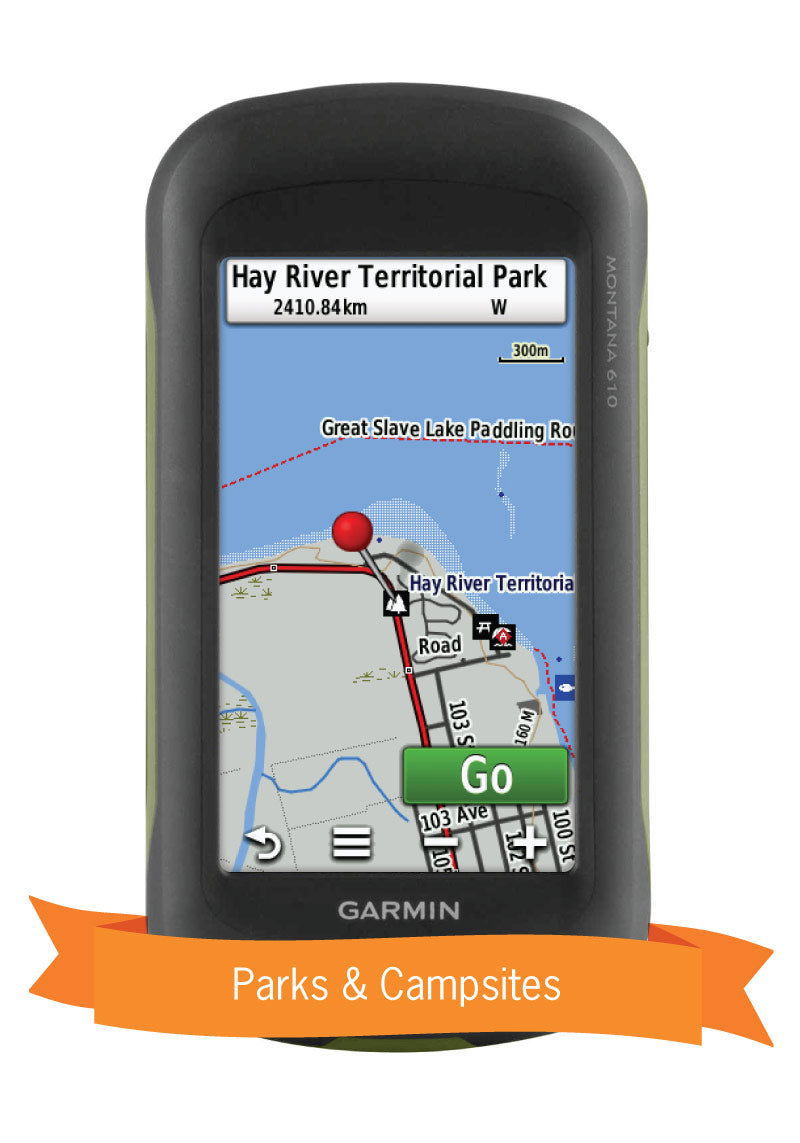 Northern Canada GPS Maps