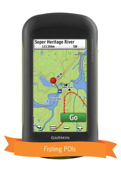 Northern Canada GPS Maps