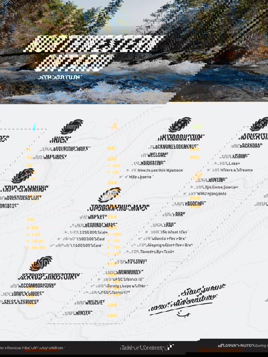 Northwestern Ontario Backroad Mapbook