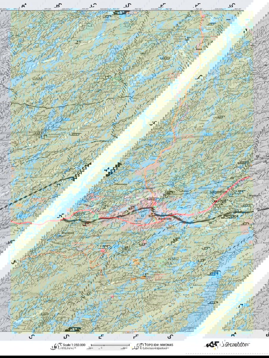 Northwestern Ontario Backroad Mapbook