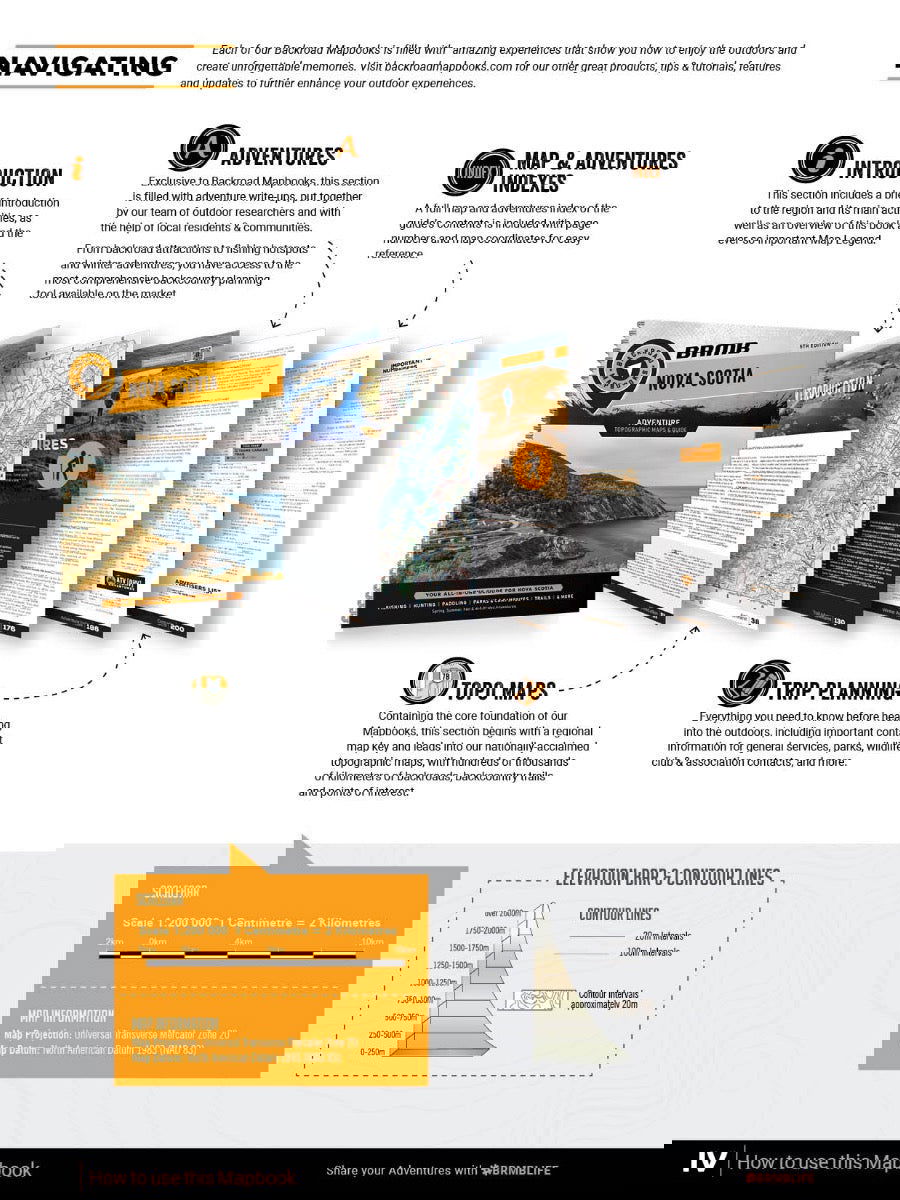 Nova Scotia Backroad Mapbook