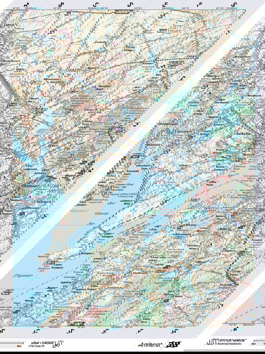 Nova Scotia Backroad Mapbook