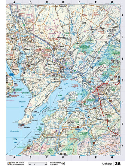 Nova Scotia Backroad Mapbook