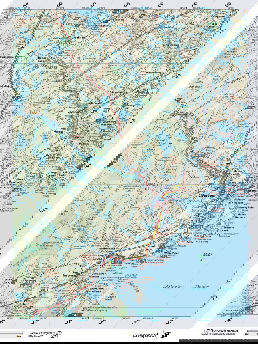 Nova Scotia Backroad Mapbook