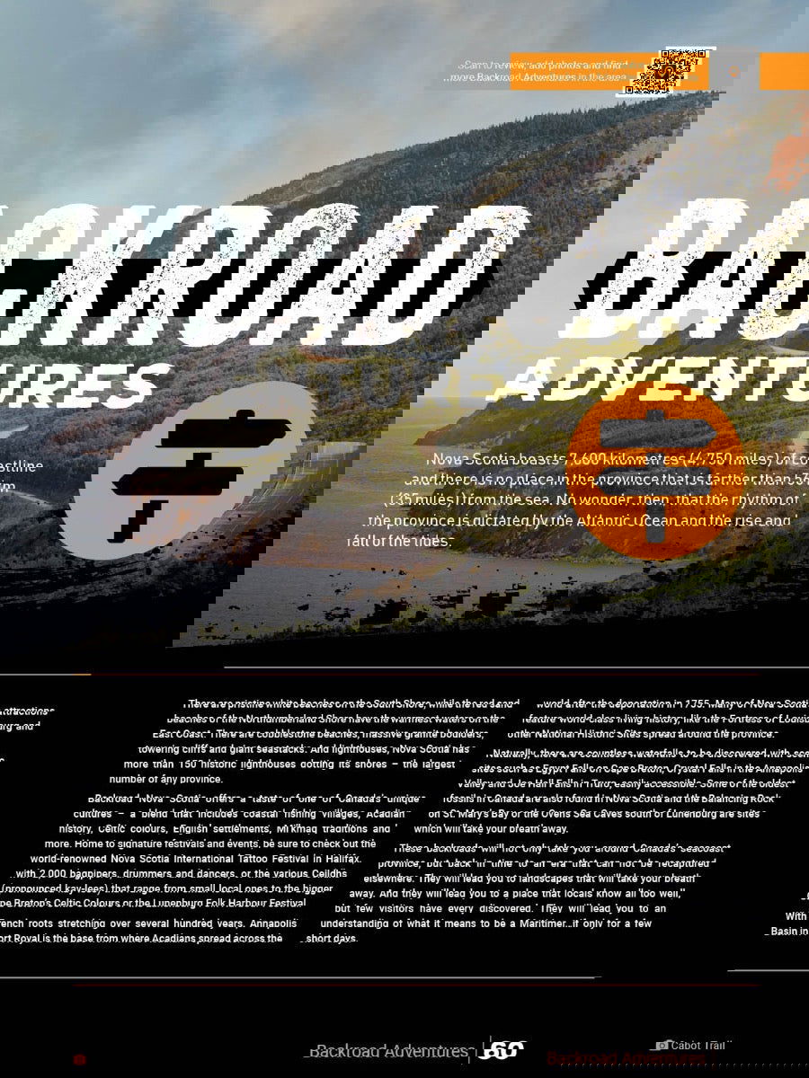 Nova Scotia Backroad Mapbook