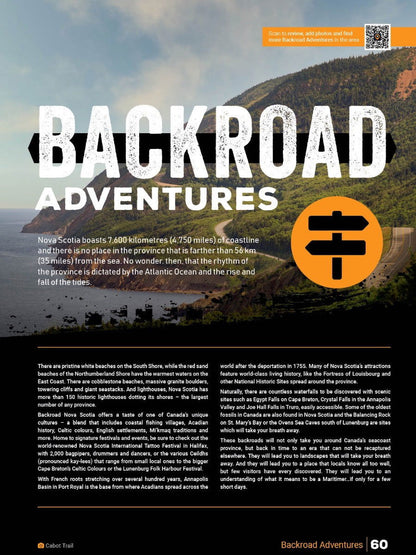 Nova Scotia Backroad Mapbook