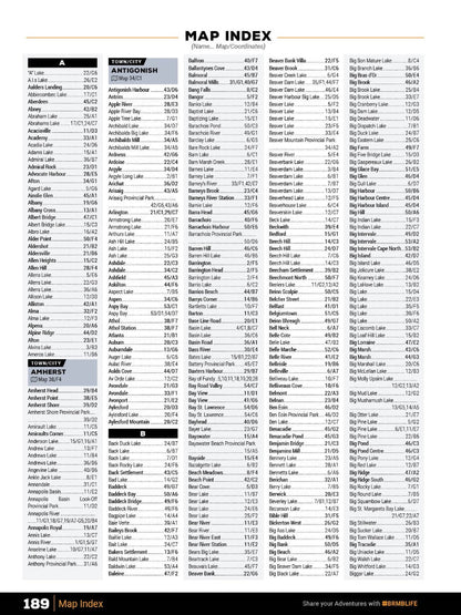 Nova Scotia Backroad Mapbook