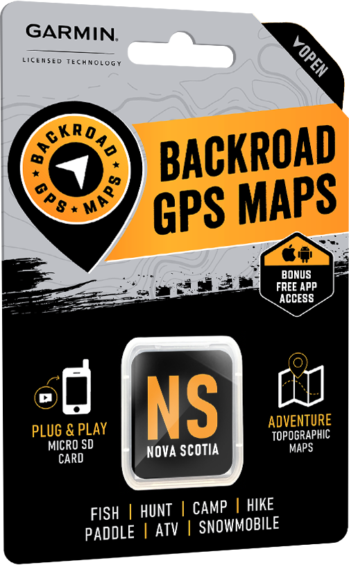 Nova Scotia GPS Maps