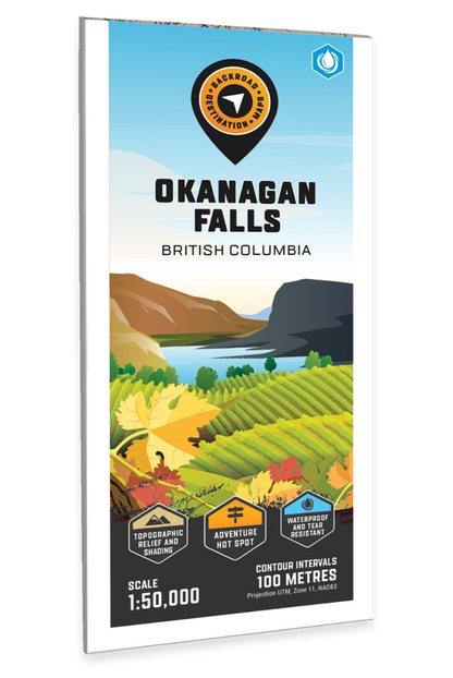 Okanagan Falls BC - Destination Map