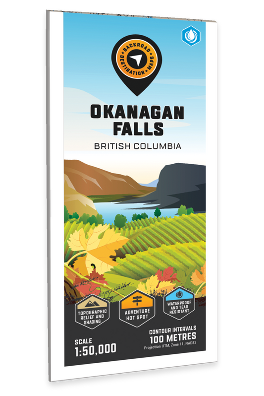 Okanagan Falls BC - Destination Map