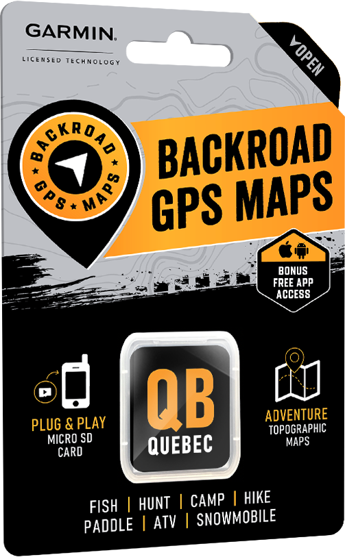 Quebec GPS Maps