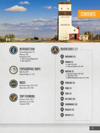 Saskatchewan Backroad Mapbook