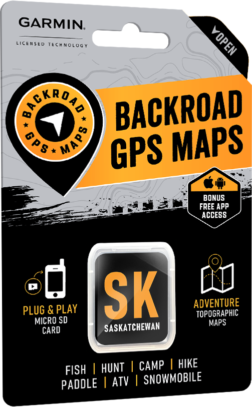 Saskatchewan GPS Maps