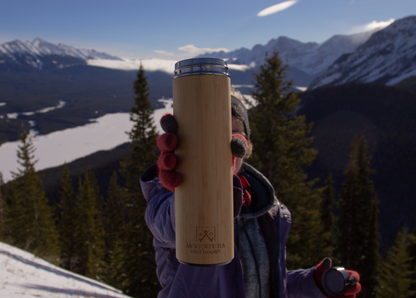 Tea Infuser Bamboo Bottle