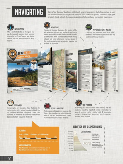 Southern Alberta Backroad Mapbook