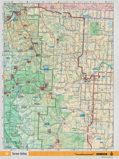 Southern Alberta Backroad Mapbook