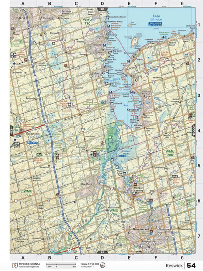 Southern Ontario Backroad Mapbook