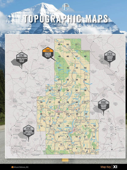 Thompson Okanagan BC Backroad Mapbook