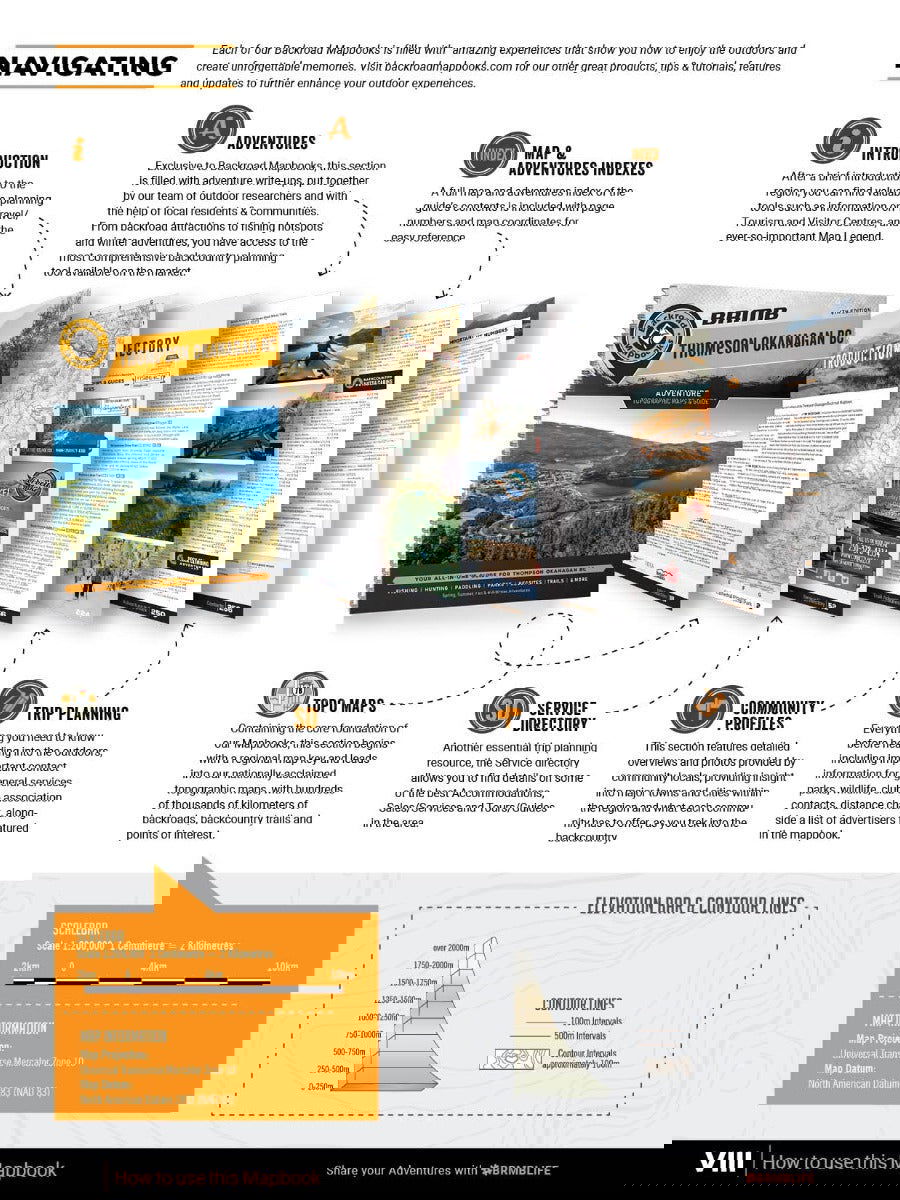 Thompson Okanagan BC Backroad Mapbook