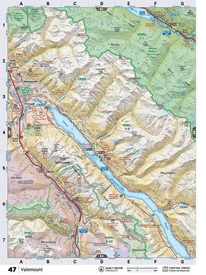 Thompson Okanagan BC Backroad Mapbook