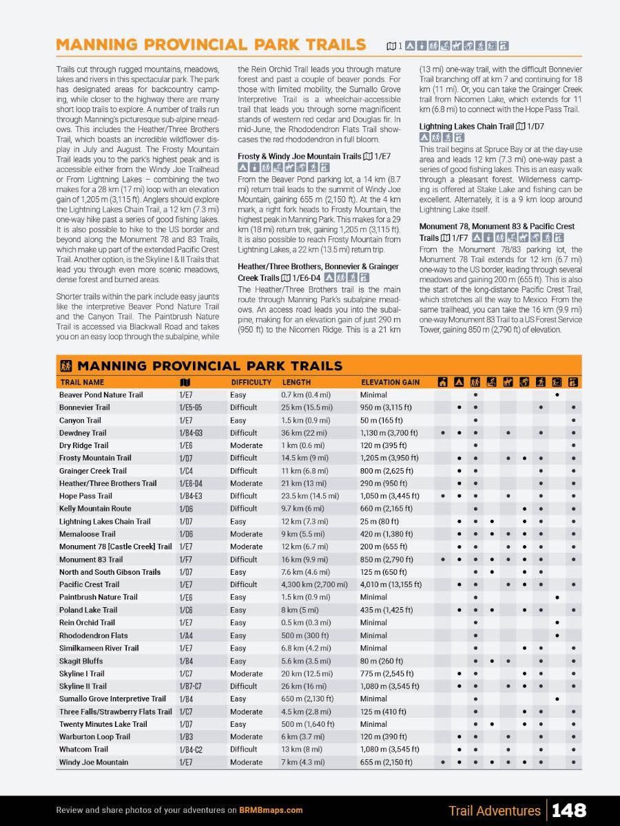 Thompson Okanagan BC Backroad Mapbook