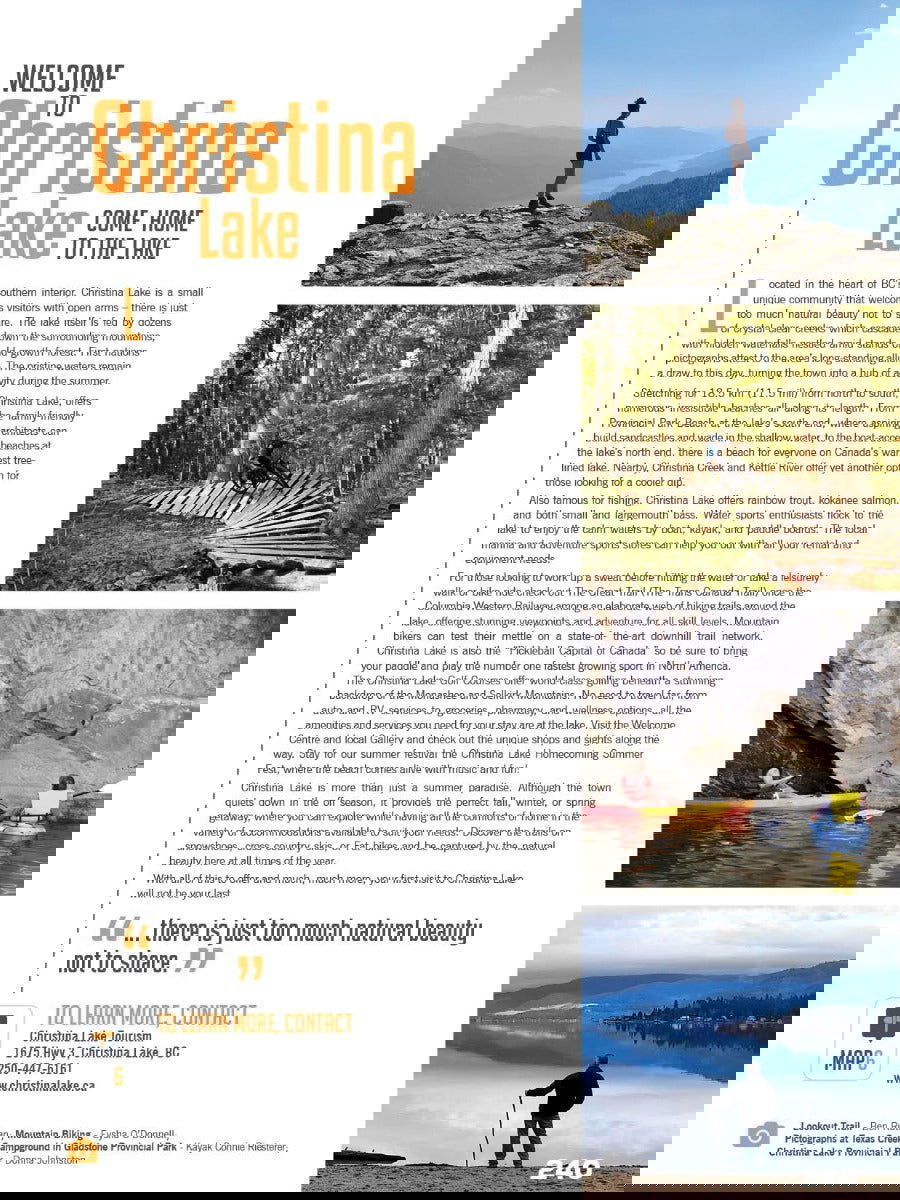 Thompson Okanagan BC Backroad Mapbook