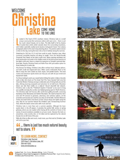 Thompson Okanagan BC Backroad Mapbook