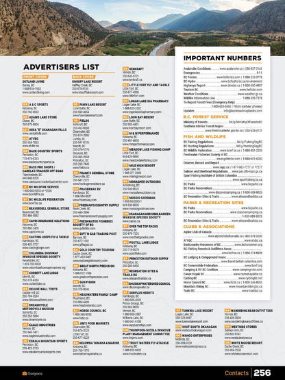 Thompson Okanagan BC Backroad Mapbook