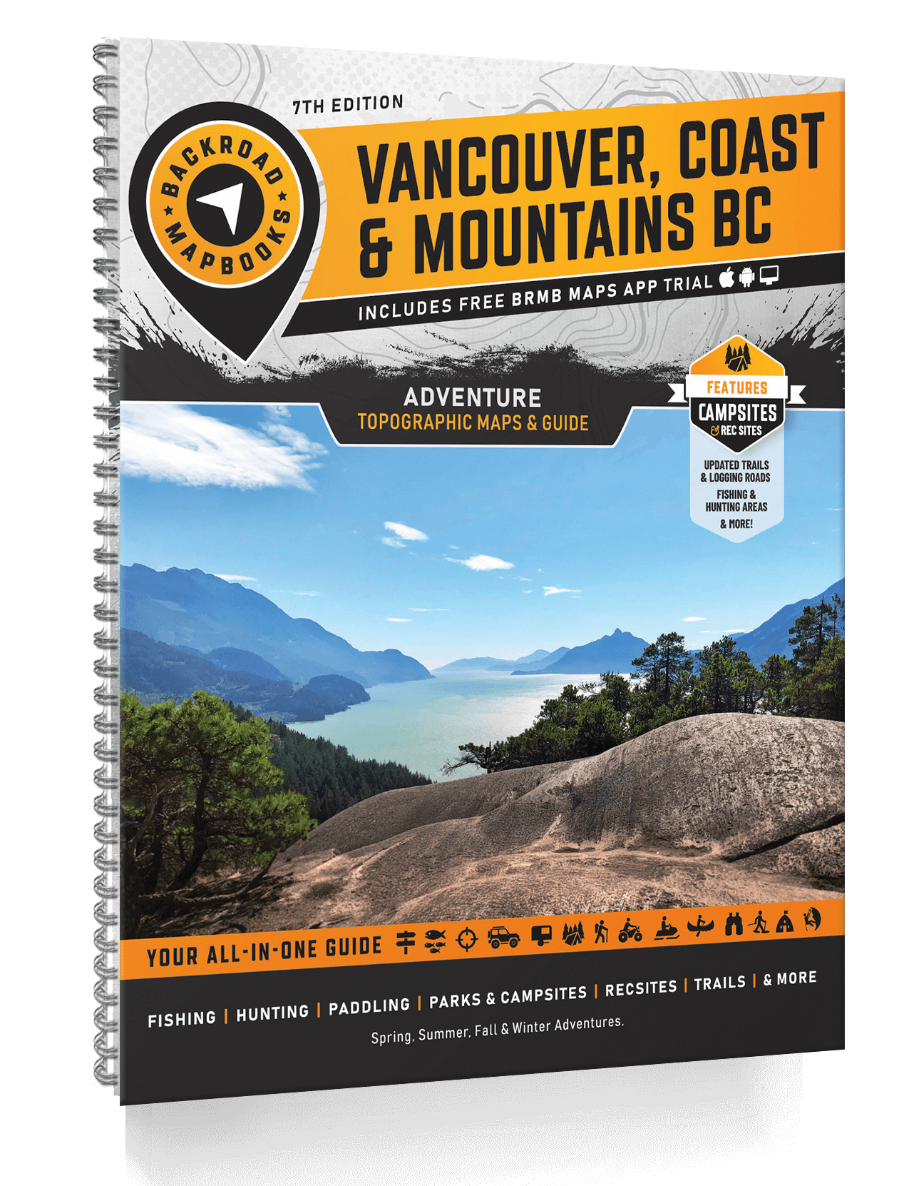 Vancouver, Coast & Mountains BC Backroad Mapbook