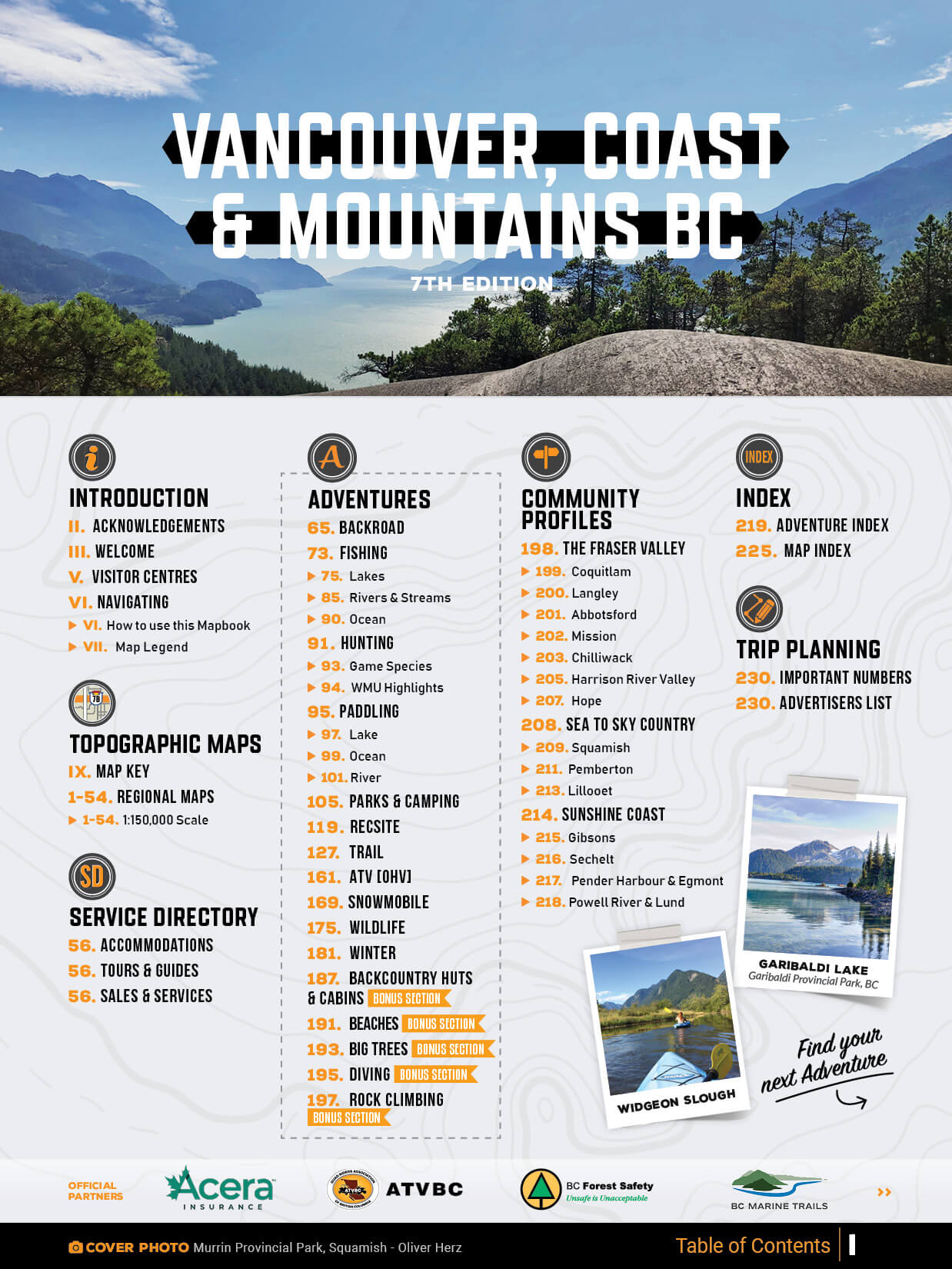 Vancouver, Coast & Mountains BC Backroad Mapbook