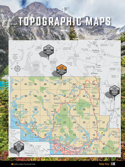 Vancouver, Coast & Mountains BC Backroad Mapbook