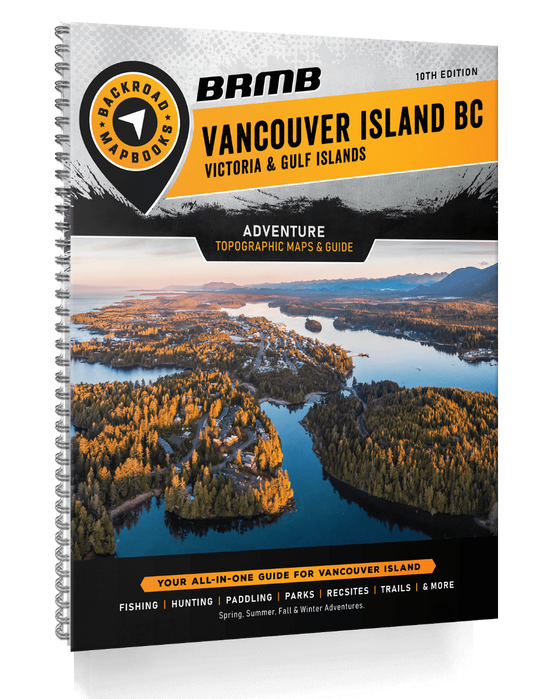 Vancouver Island BC Backroad Mapbook