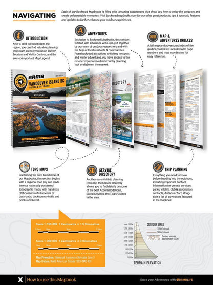 Vancouver Island BC Backroad Mapbook