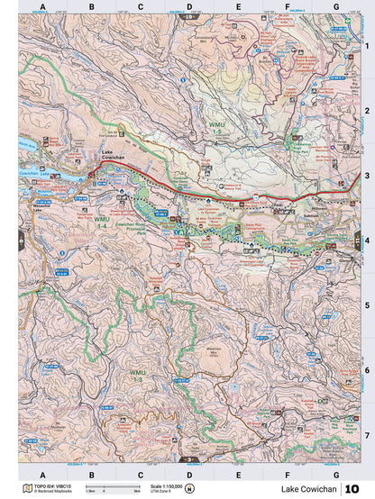 Vancouver Island BC Backroad Mapbook