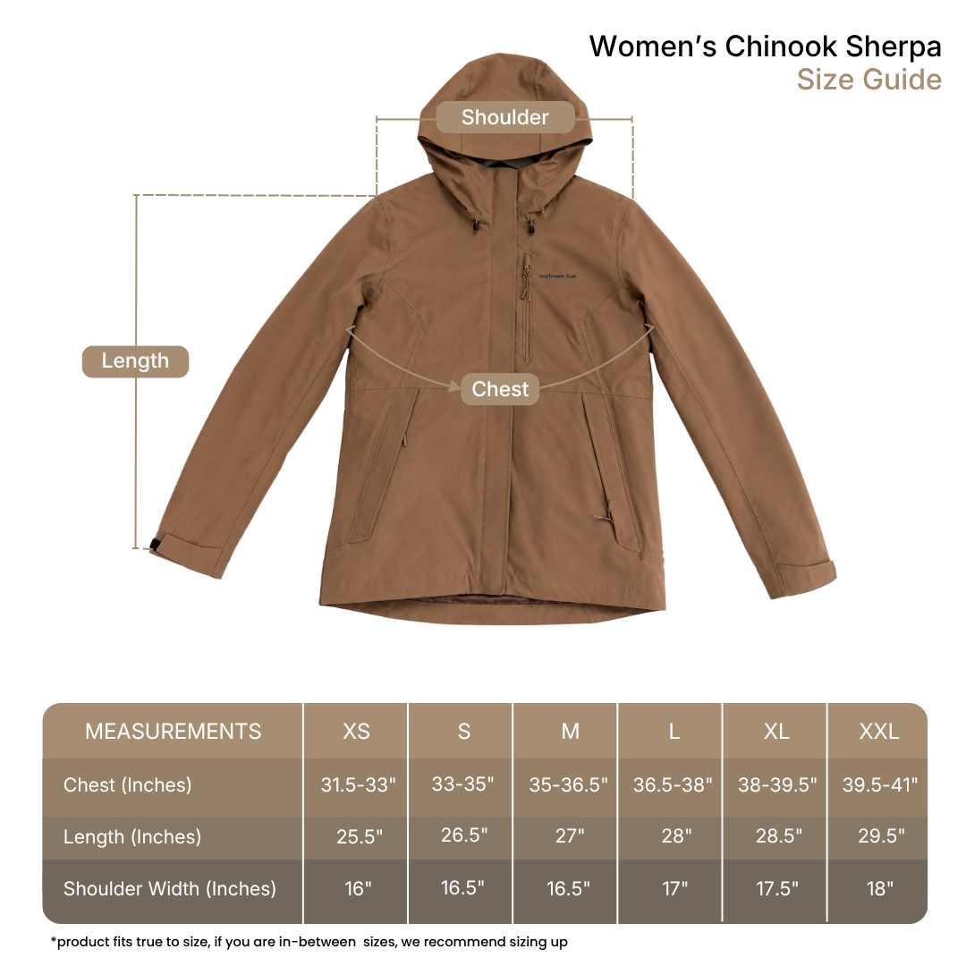 Women's Chinook Shell — Explore Magazine Edition