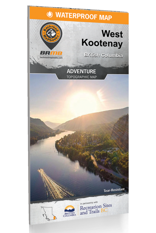 West Kootenay BC - Recreation Map