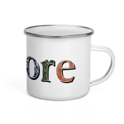 Explore Wrap-Around Enamel Mug