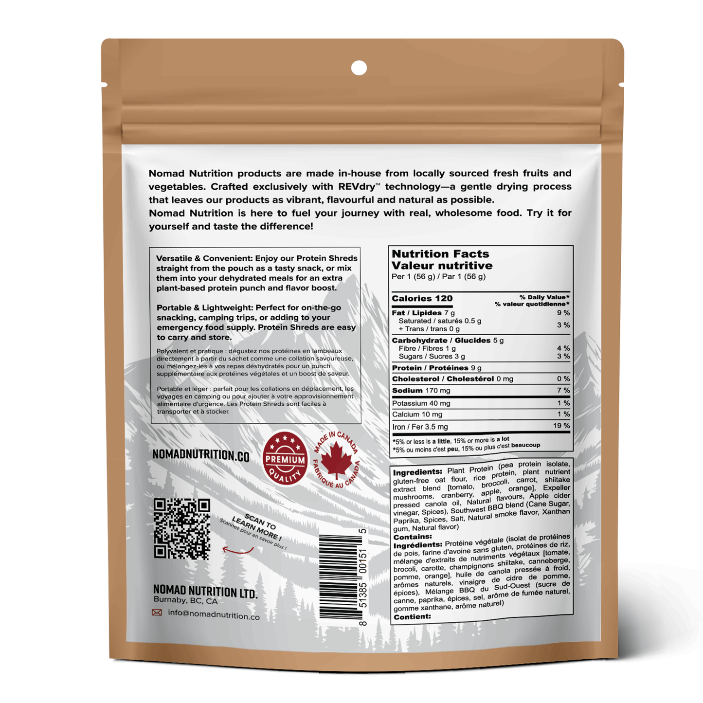 Protein Shreds - Southwest BBQ